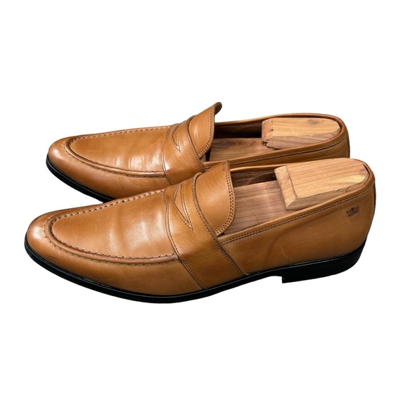 SAKS FIFTH AVENUE COLLECTION FRONTERA LOAFERS 8.5M - Picture 2 of 10